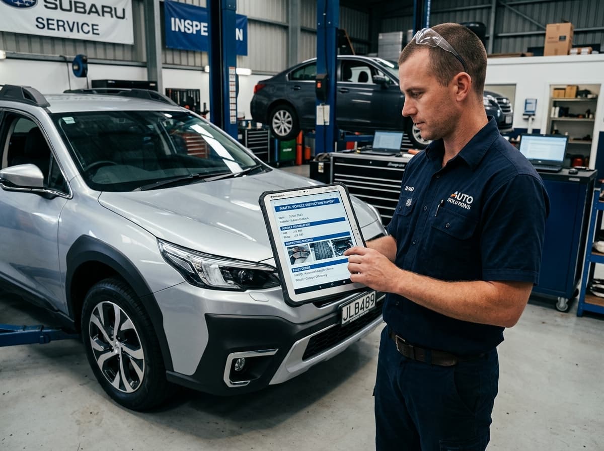 Digital vehicle inspection